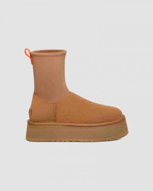 UGG Classic Dipper Støvler Dame Kaffe | DKV8558R