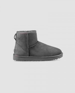 UGG Classic Mini II Boot Støvler Børn Grå | DKW8686N