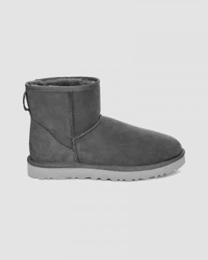 UGG Classic Mini Støvler Herre Mørkegrå | DKQ8632M