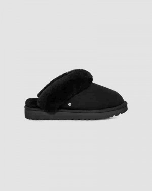 UGG Classic Slipper II Tøfler Børn Sort | DKT8732C