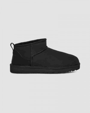 UGG Classic Ultra Mini Støvler Herre Sort | DKG8647S