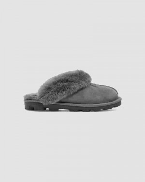 UGG Coquette Slipper Tøfler Børn Grå | DKW8735N