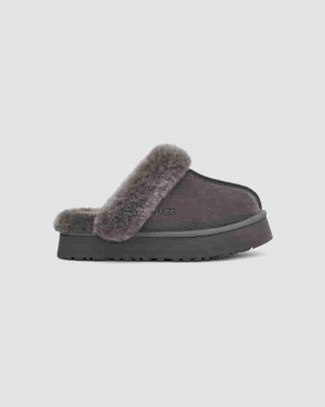 UGG Disquette Tøfler Dame Grå | DKC8611T