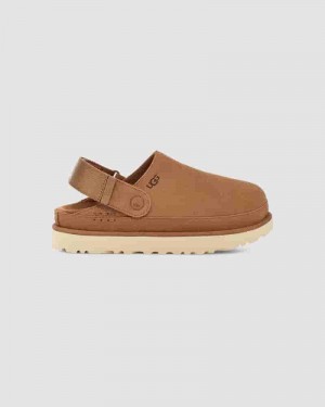 UGG Goldenstar Clog Sandaler Dame Kaffe | DKD8568F