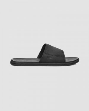 UGG Seaside Slide Sandaler Herre Sort | DKM8658Q