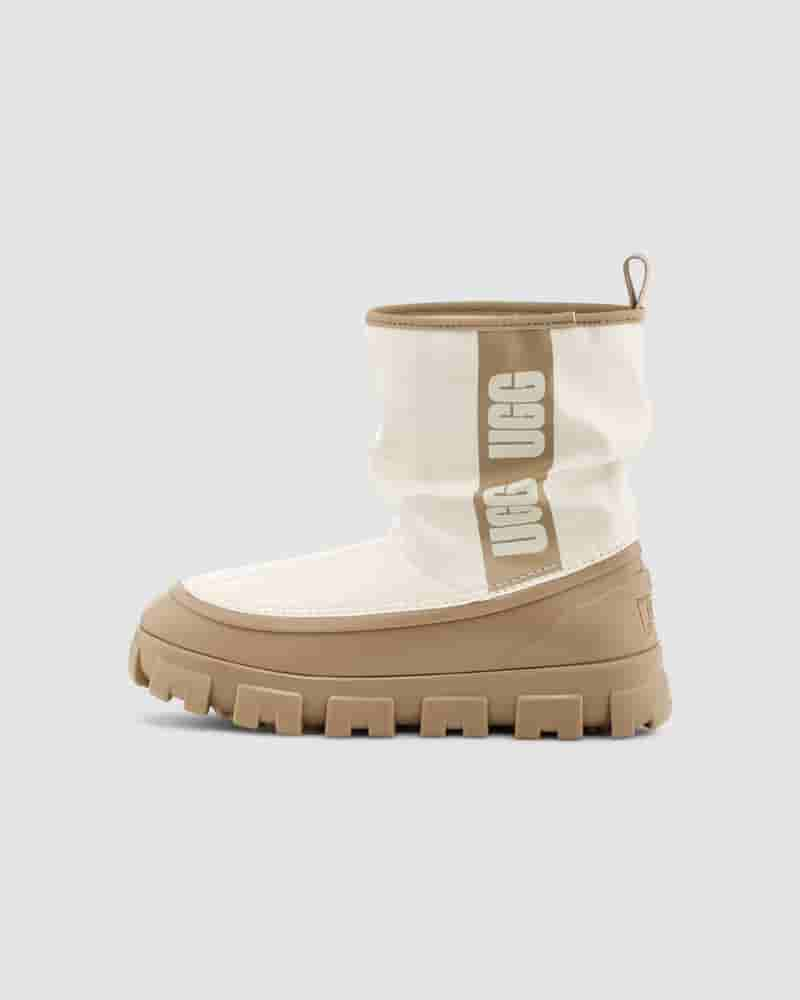 UGG Classic Brellah Mini Støvler Børn Sennep | DKU8691Z