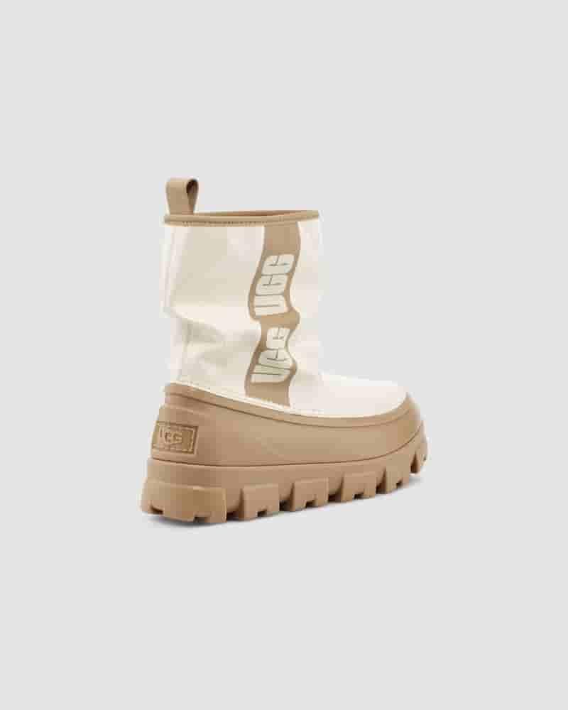 UGG Classic Brellah Mini Støvler Børn Sennep | DKU8691Z