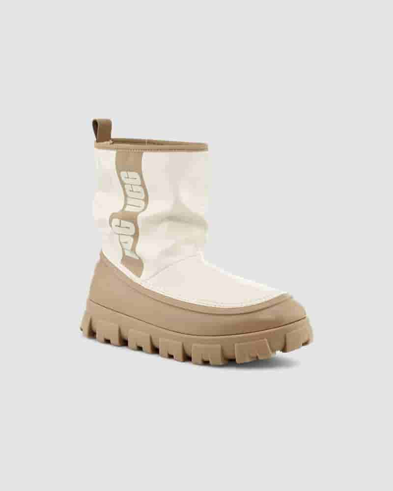 UGG Classic Brellah Mini Støvler Dame Sennep | DKP8519J