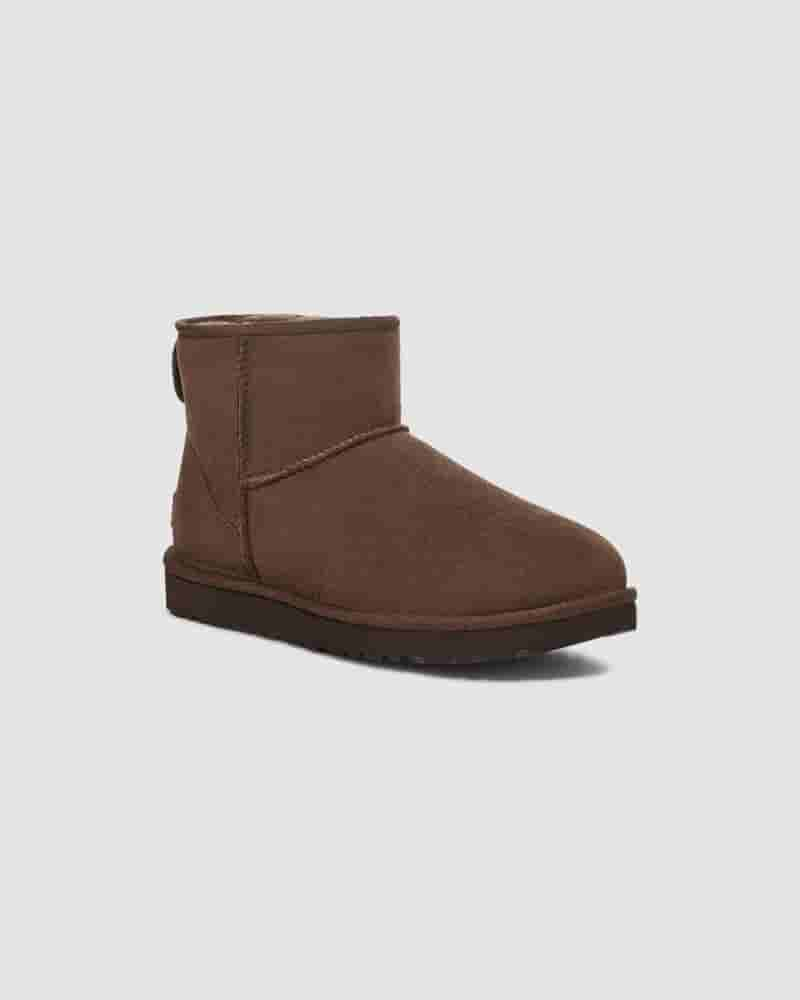 UGG Classic Mini II Boot Støvler Børn Chokolade | DKP8694J