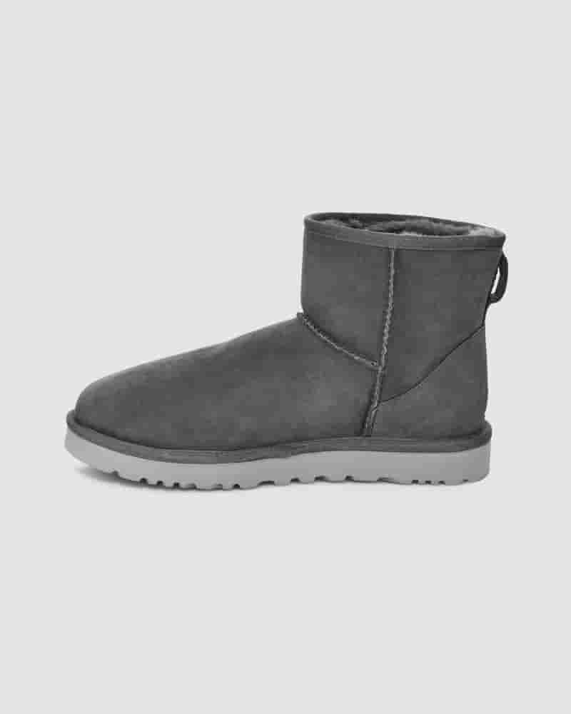 UGG Classic Mini Støvler Herre Mørkegrå | DKQ8632M