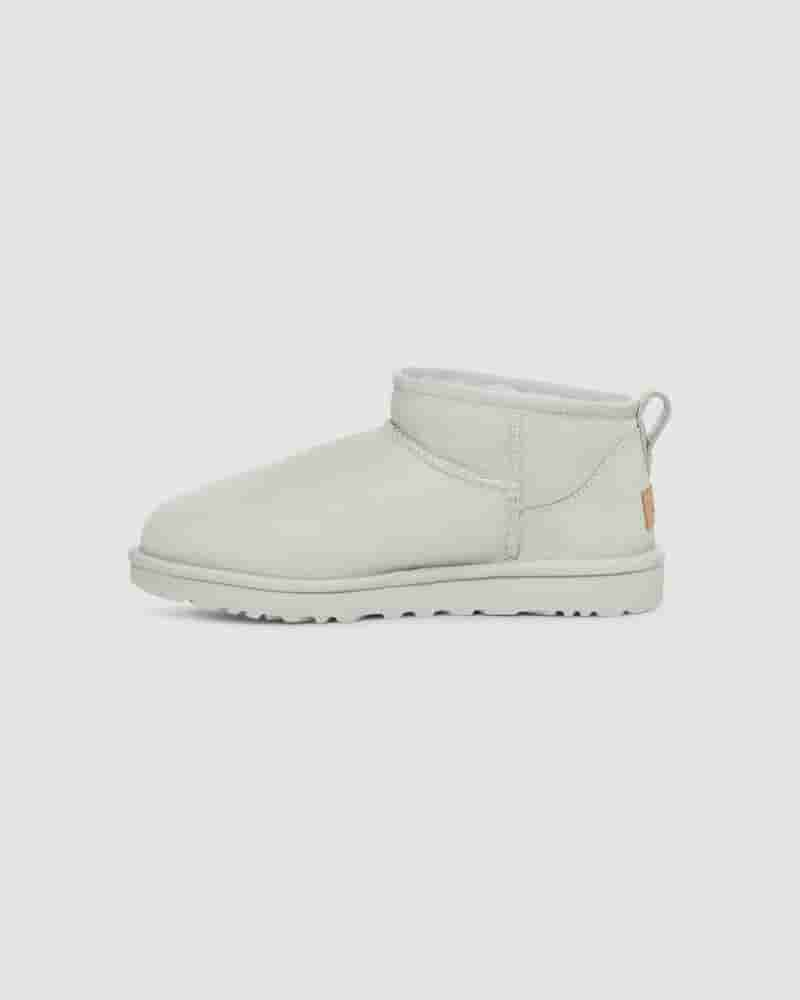 UGG Classic Ultra Mini Støvler Børn Hvide | DKC8706T