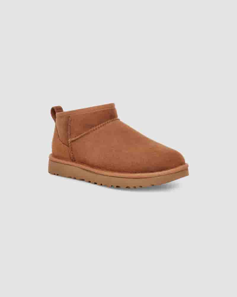 UGG Classic Ultra Mini Støvler Børn Kaffe | DKZ8704U