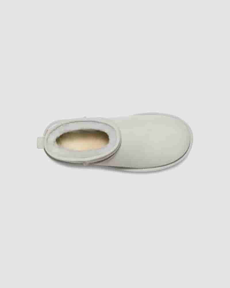 UGG Classic Ultra Mini Støvler Dame Hvide | DKI8536L