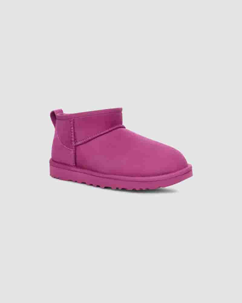 UGG Classic Ultra Mini Støvler Dame Lilla | DKU8535Z