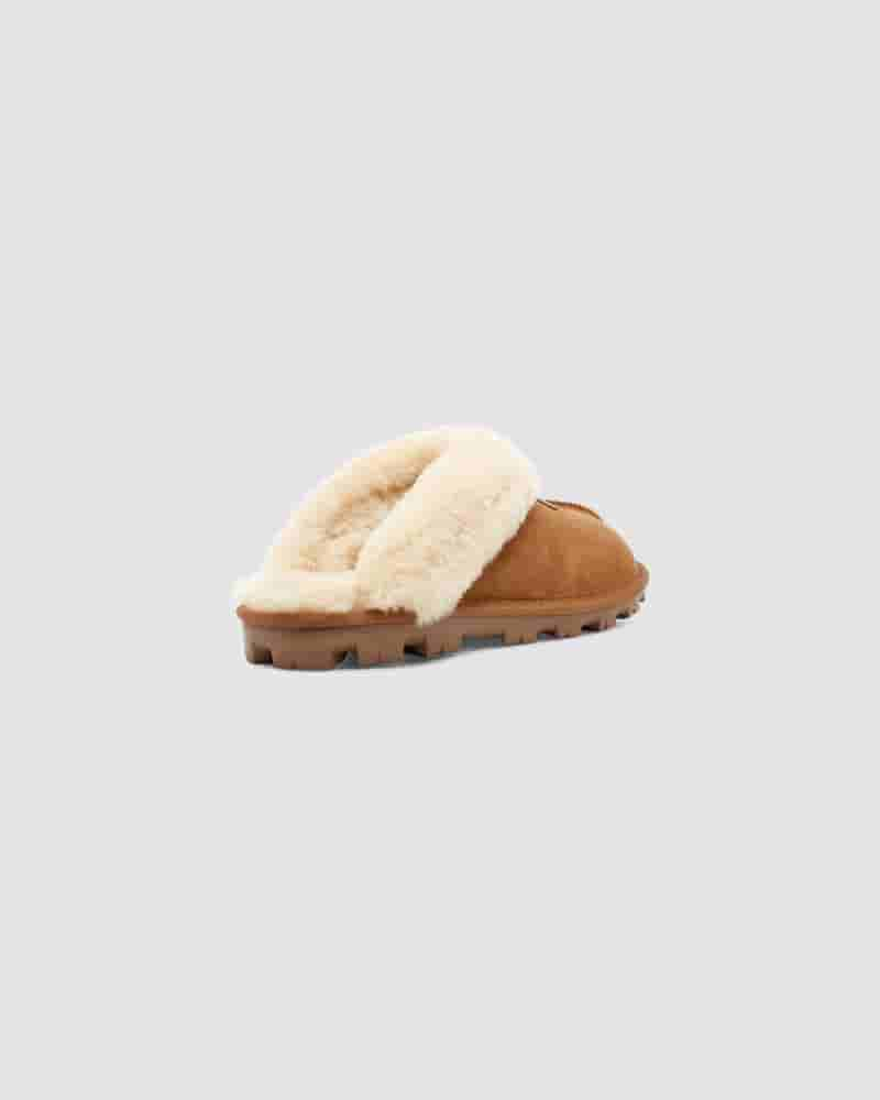 UGG Coquette Slipper Tøfler Dame Brune | DKL8614I