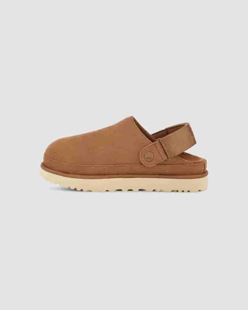 UGG Goldenstar Clog Sandaler Dame Kaffe | DKD8568F