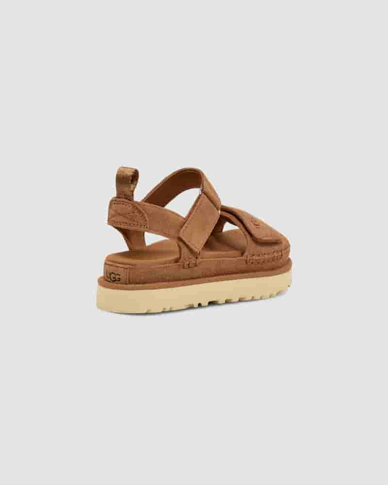 UGG Goldenstar Sandaler Dame Kaffe | DKS8569G