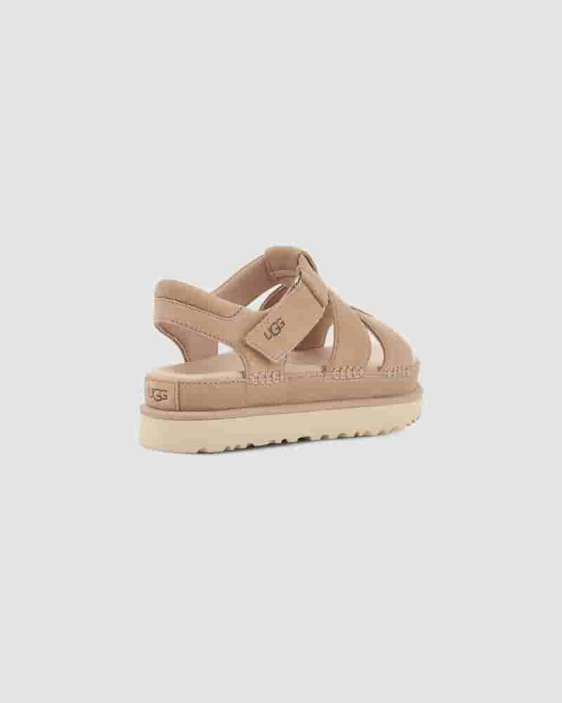 UGG Goldenstar Strap Sandaler Dame Brune | DKK8563O