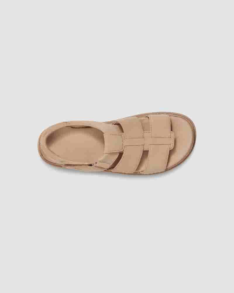 UGG Goldenstar Strap Sandaler Dame Brune | DKK8563O