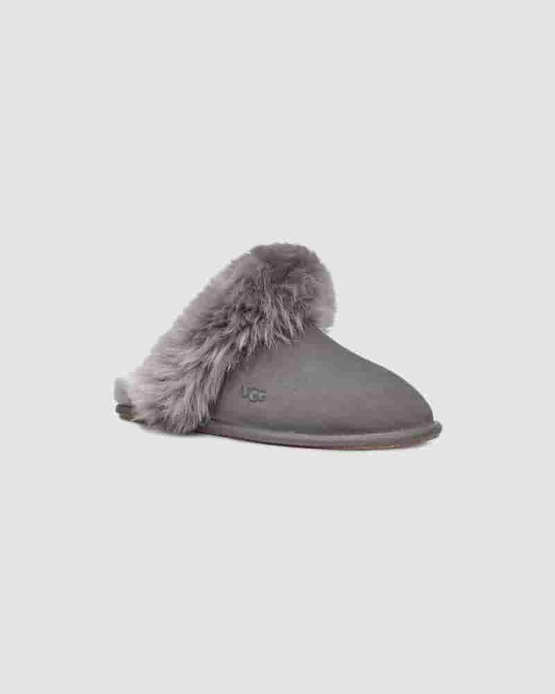 UGG Scuff Sis Tøfler Dame Grå | DKX8601Y