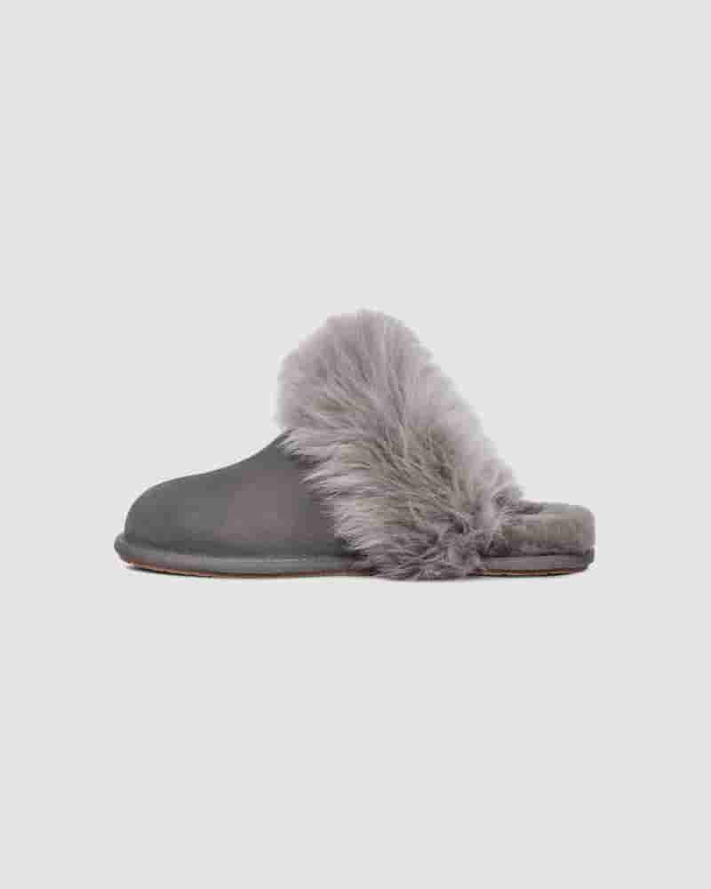 UGG Scuff Sis Tøfler Dame Grå | DKX8601Y