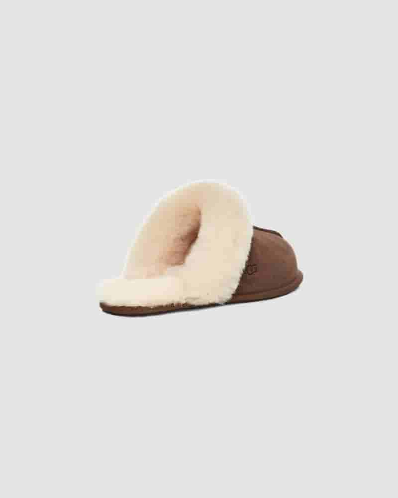 UGG Scuffette II Tøfler Dame Chokolade | DKA8591H