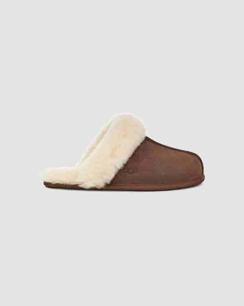 UGG Scuffette II Tøfler Dame Chokolade | DKA8591H