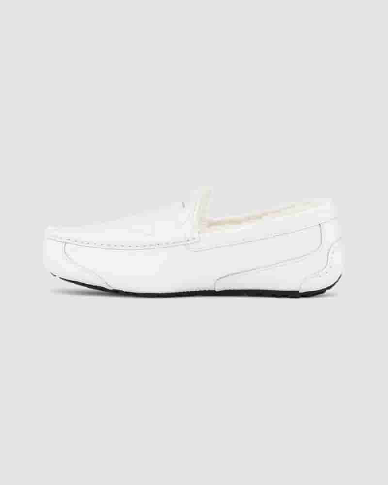 UGG X Telfar Loafer Crinkle Tøfler Dame Hvide | DKT8576C