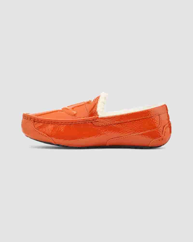 UGG X Telfar Loafer Crinkle Tøfler Dame Orange | DKU8574Z