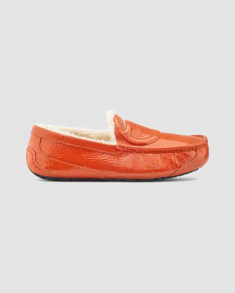 UGG X Telfar Loafer Crinkle Tøfler Herre Orange | DKB8661E