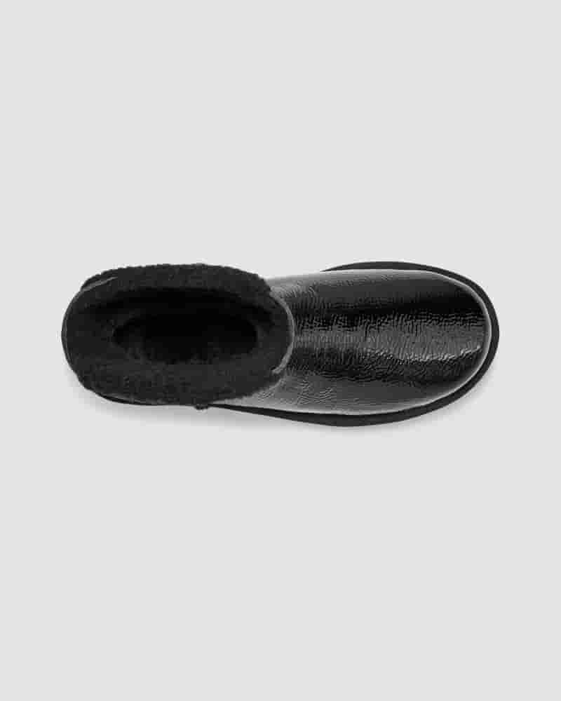 UGG X Telfar Logo Mini Crinkle Støvler Herre Sort | DKT8637C